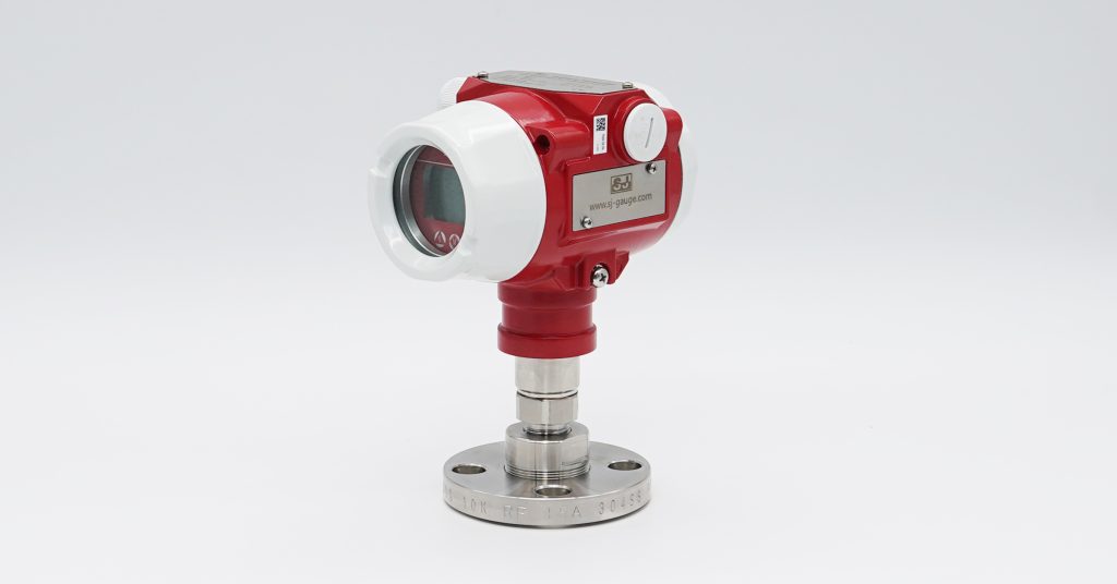 Pressure transmitter with diaphragm seals