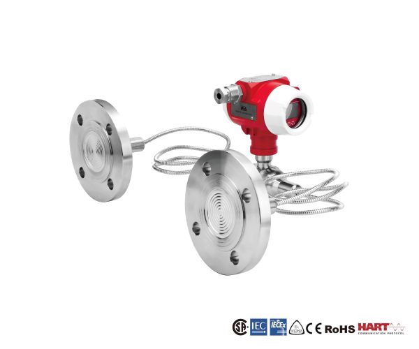 Smart Diaphragm Differential Pressure Transmitter with Remote Diaphragm Seal