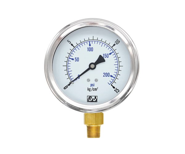 Stainless Steel Pressure Gauge, Stainless Steel Case