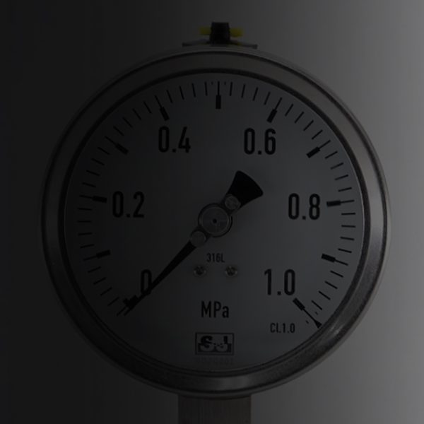 Stainless Steel Pressure Gauge, Laser Welding