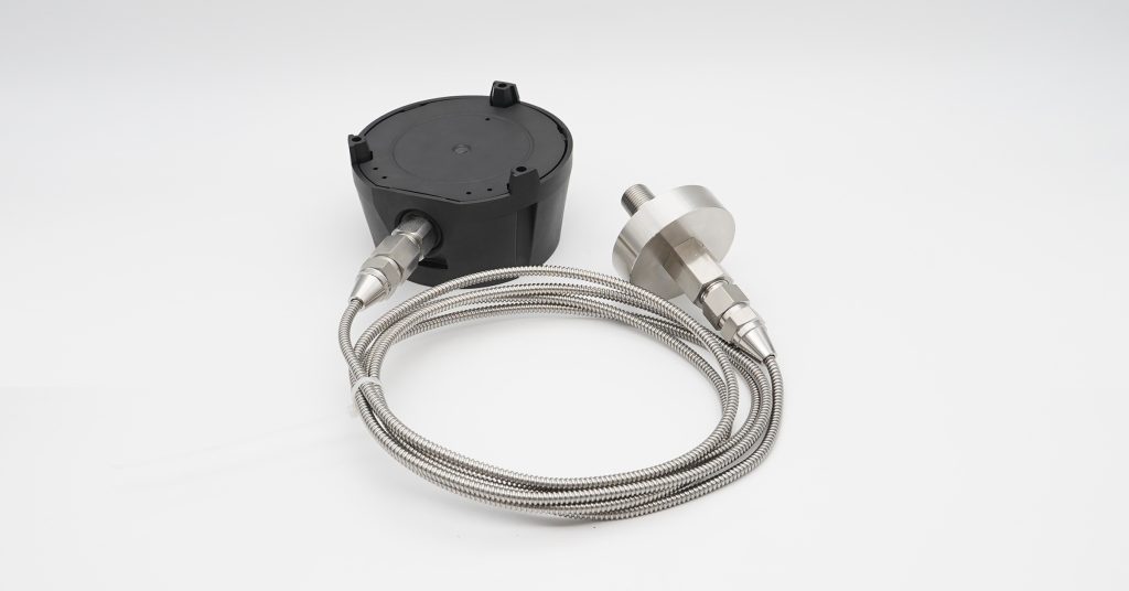 Pressure switch with capillary and diaphragm seal