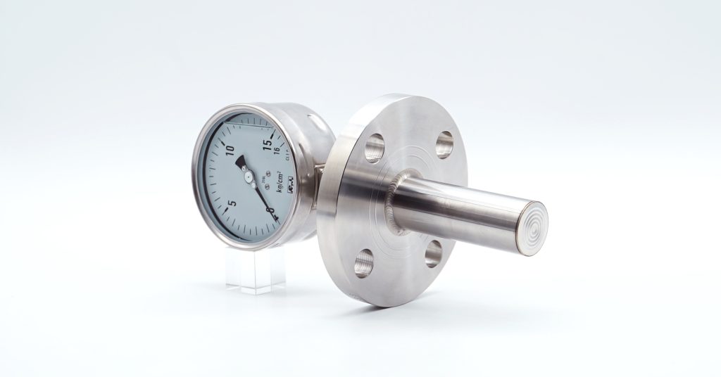 Flange-type with extended diaphragm