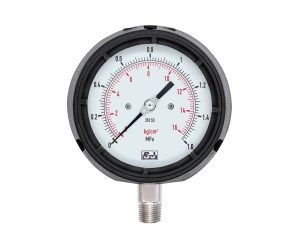 Stainless Steel Pressure Gauge with Phenolic Case, Process Industry