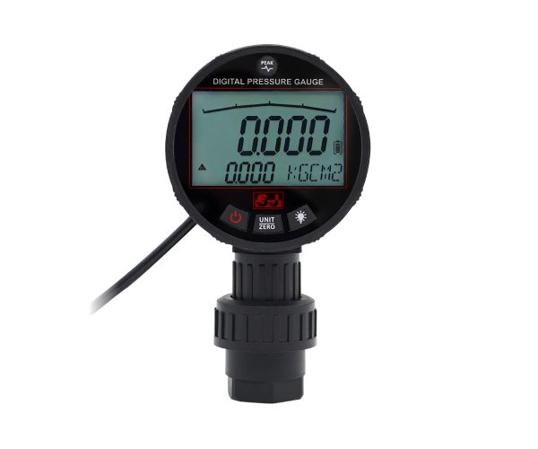 Digital Pressure Gauge, Double-sided LCD Display Screen