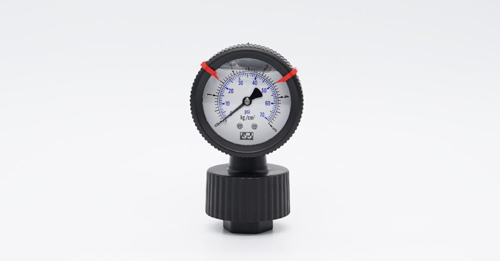 Liquid-Filled PP Diaphragm Seal Pressure Gauge