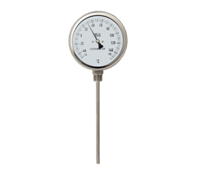 Bimetallic Thermometer Bottom Mount