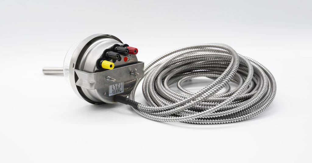 Thermometer with U-clamp