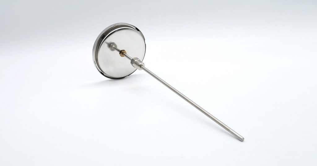 Cooling section with stainless steel long stem