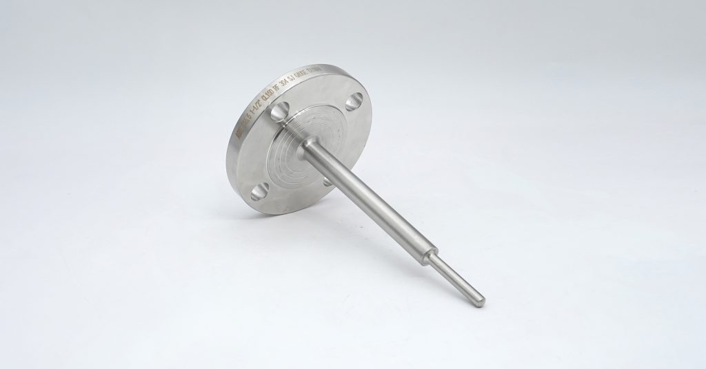 Stainless steel stepped shank-thermowell