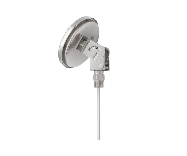 Bimetallic Thermometer, Adjustable Angle