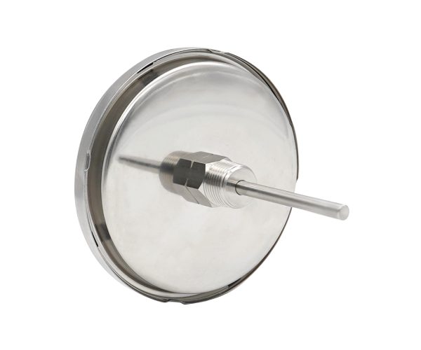 Bimetallic Thermometer, Back Mount