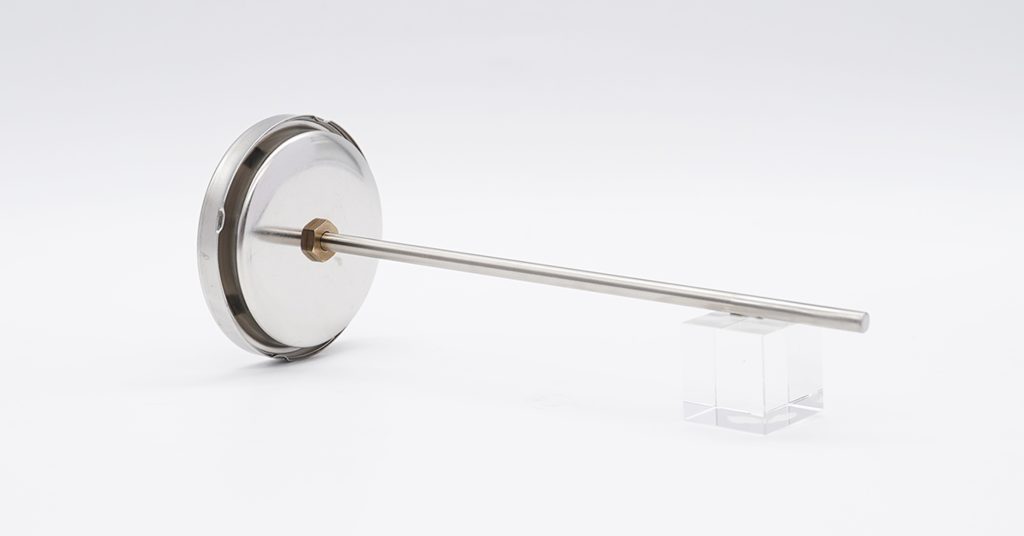 Thermometer back mount with Plain Stem (without thread)