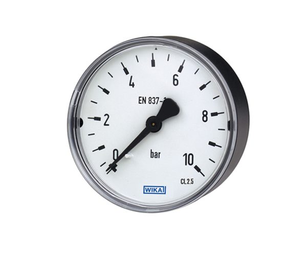 Bourdon tube pressure gauge