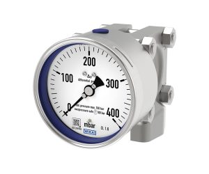 Differential pressure gauge For the process industry, high overload safety up to 650 bar