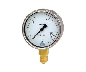 Bourdon tube pressure gauge