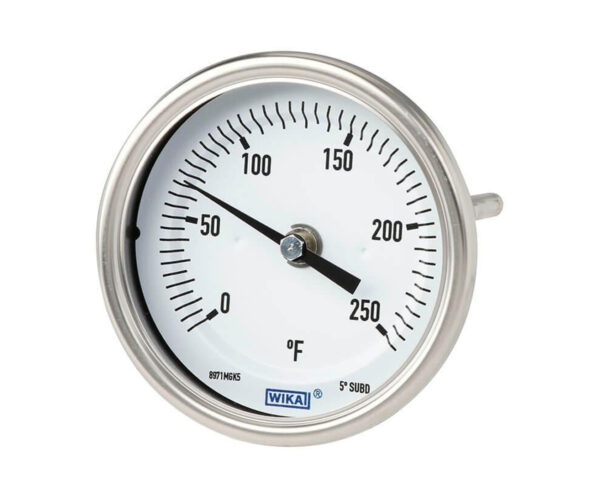 Bimetal thermometer Process version per ASME B40.200